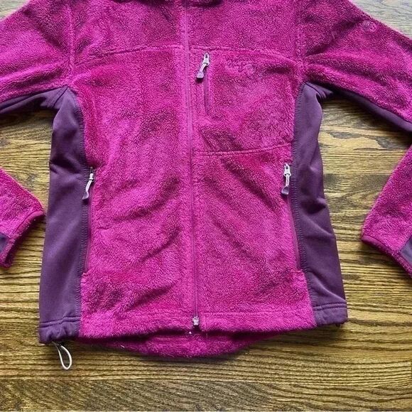 Mountain Hardwear fleece jacket womens xs magenta  pyxis tech plush - Picture 3 of 11